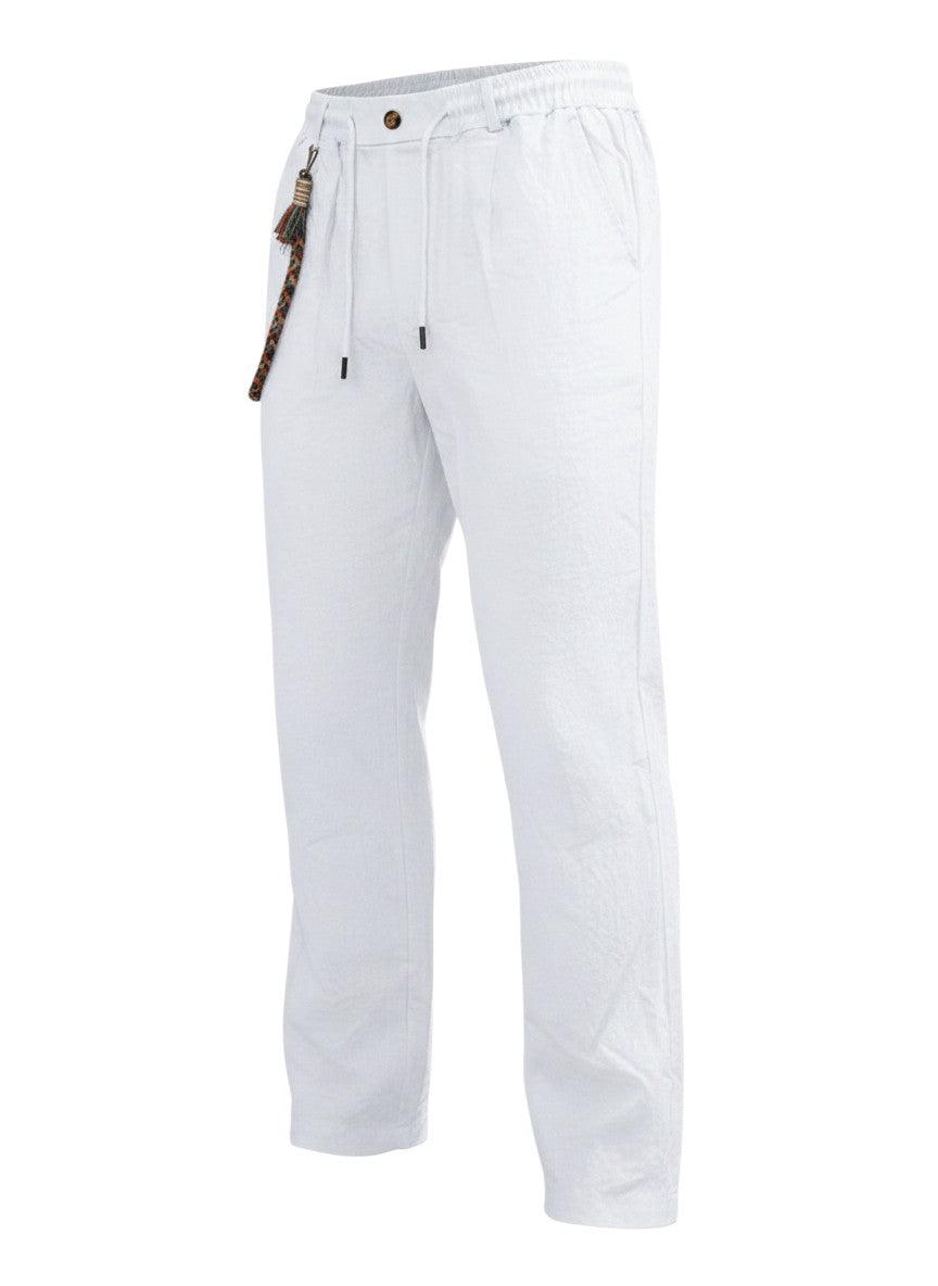 Pantalon Casual Cordon & Poches